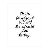 Don't Be Afraid (Print Only) thumbnail