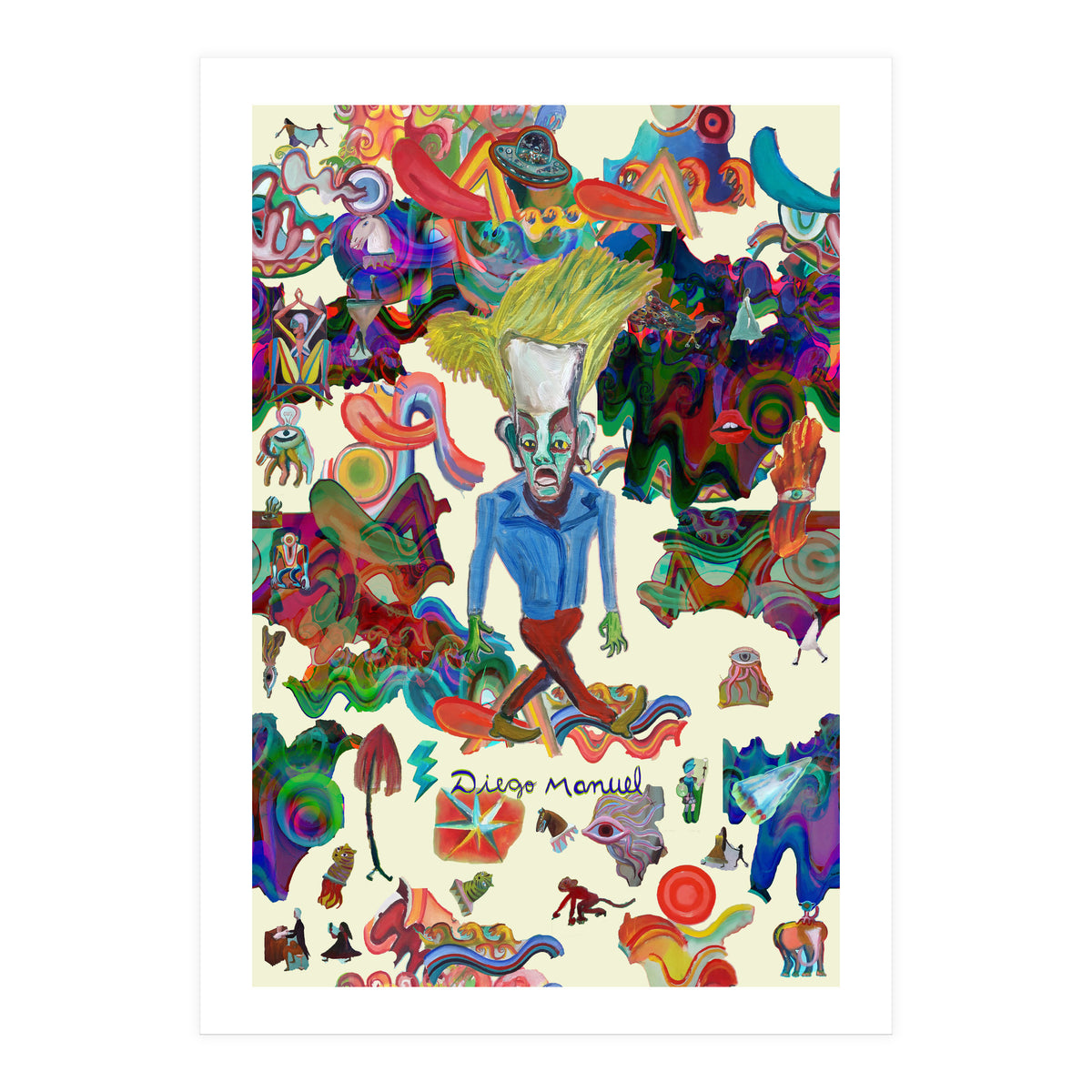 Graffitis 2021 Tapiz 49 B (Print Only)