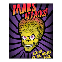 Mars Attacks movie poster (Print Only)