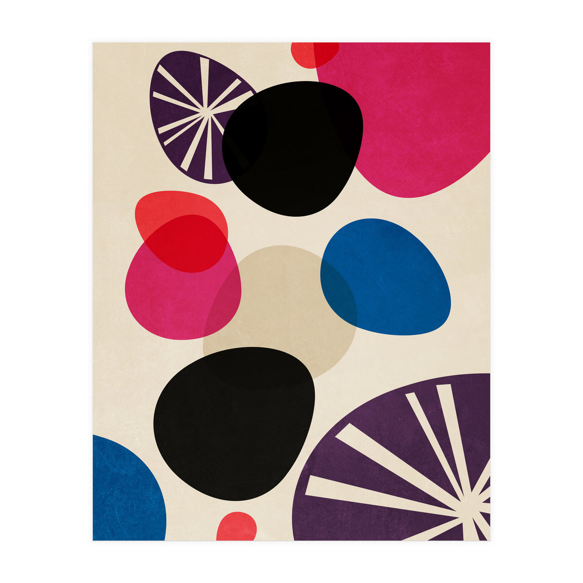 Pebbles in the Sandy Ground (Print Only)