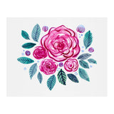 Watercolor rose bouquet (Print Only) thumbnail