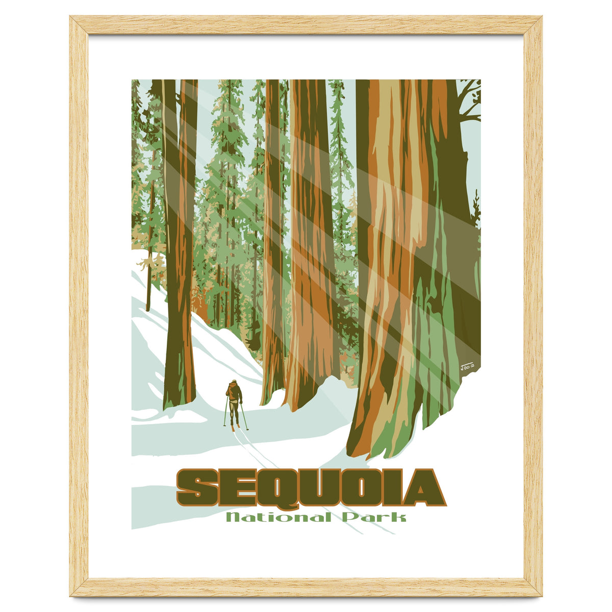 Sequoia National Park Poster
