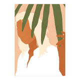 Musafir | Traveler Feminism Woman of Color in White Shirt | Palm Tropical Minimal Bohemian Fashion (Print Only) thumbnail