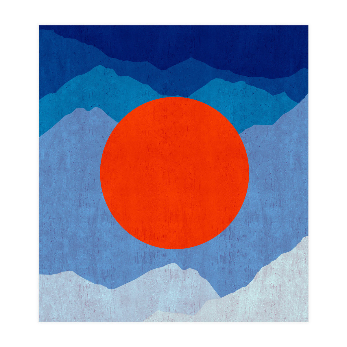 Geometric landscape II (Print Only)