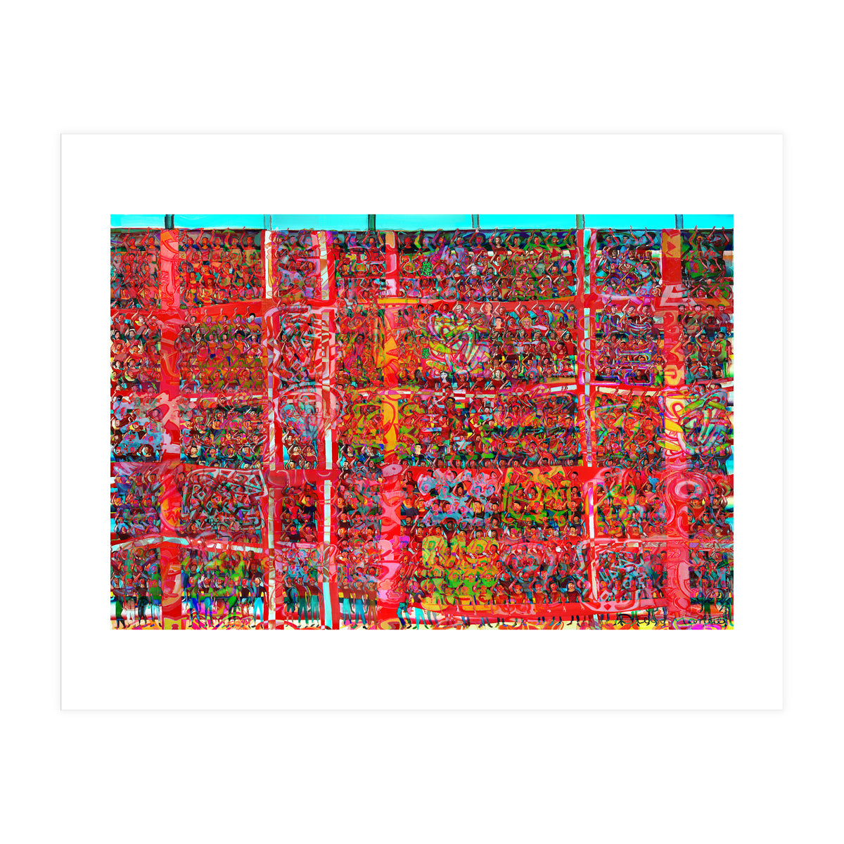 Gran Hinchada Roja 14 (Print Only)