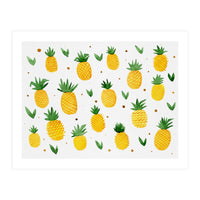 Watercolor pineapples (Print Only)