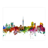 Auckland New Zealand Skyline (Print Only) thumbnail