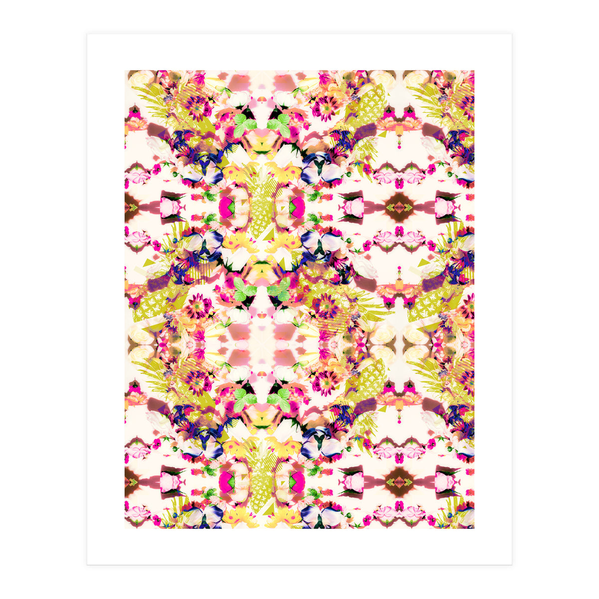 Painting mosaic - Abstract nature  (Print Only)