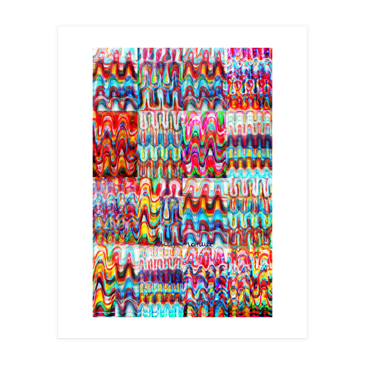 Pop abstract color full (Print Only)