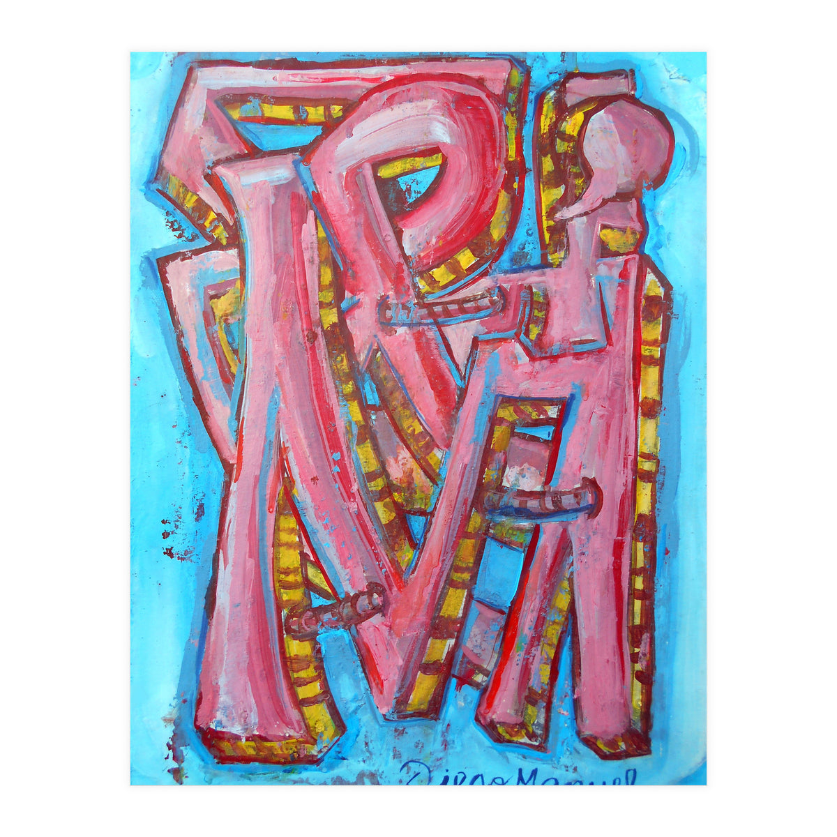 Pop Abstracto 2021 2 (Print Only)