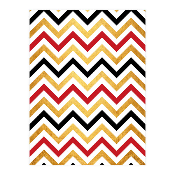 Chevron Golden II (Print Only)