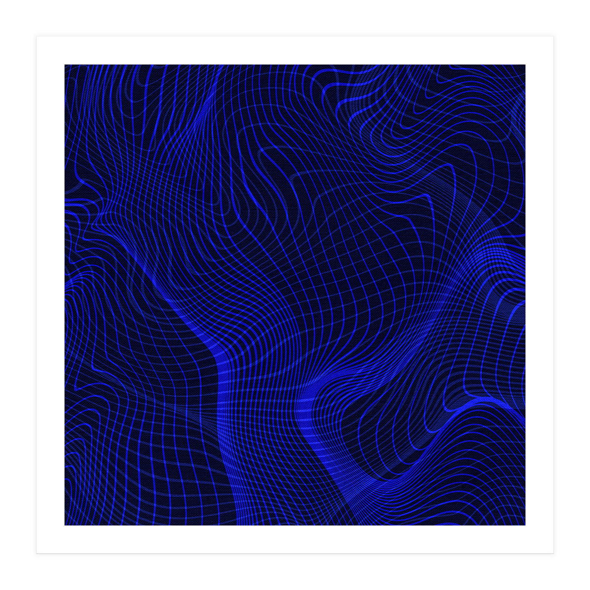 Waves Blues (Print Only)