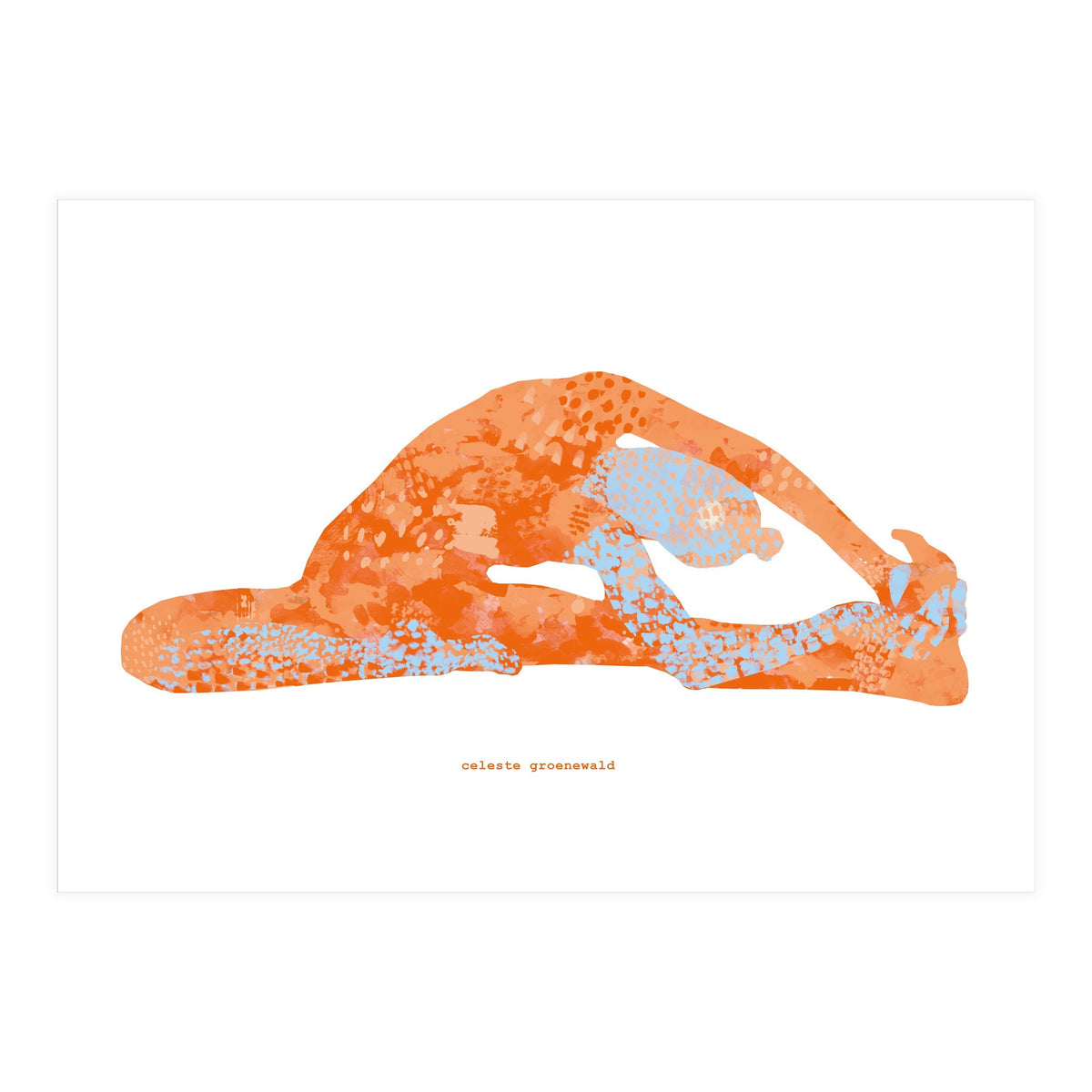 Parivrtta Janu Sirsasana | Revolved Head to Knee Pose (Print Only)