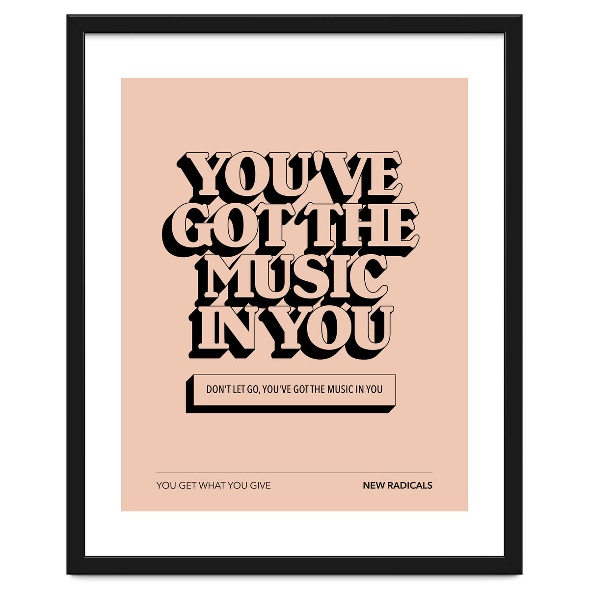 New Radicals - You Only Get What You Give