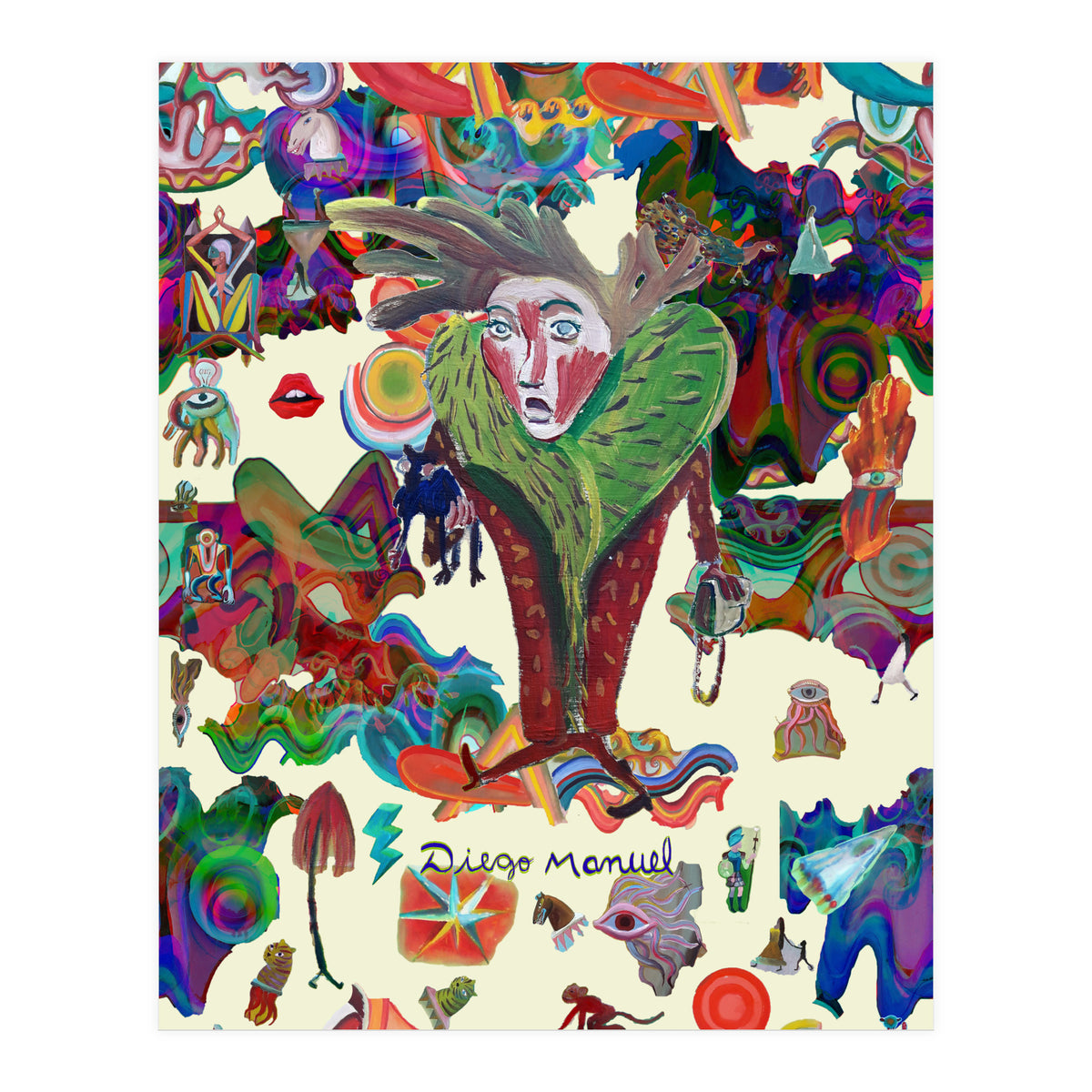 Graffitis 2021 Tapiz 59 B (Print Only)