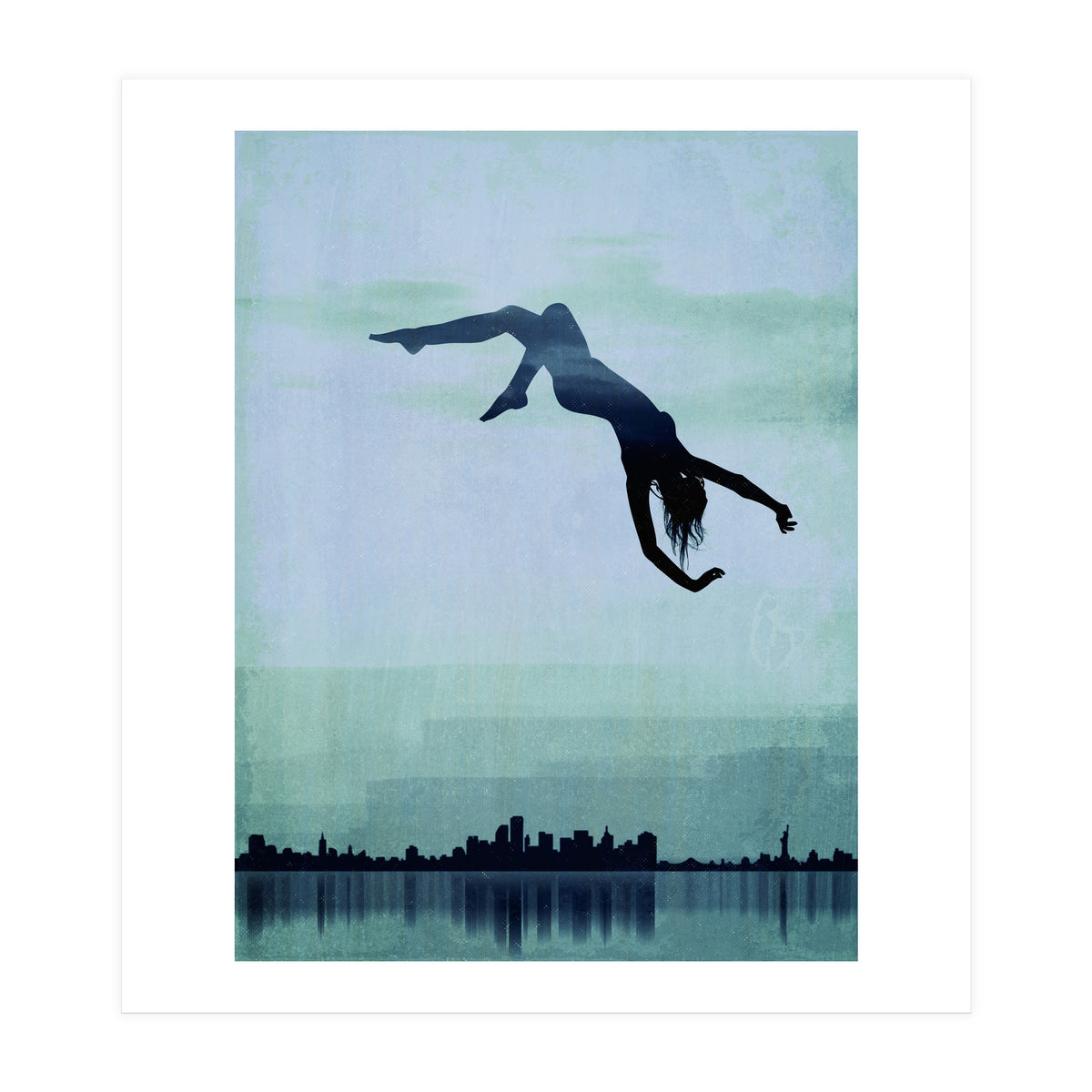 Big city: Falling (Print Only)