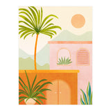 Tropical Mountain Village (Print Only) thumbnail