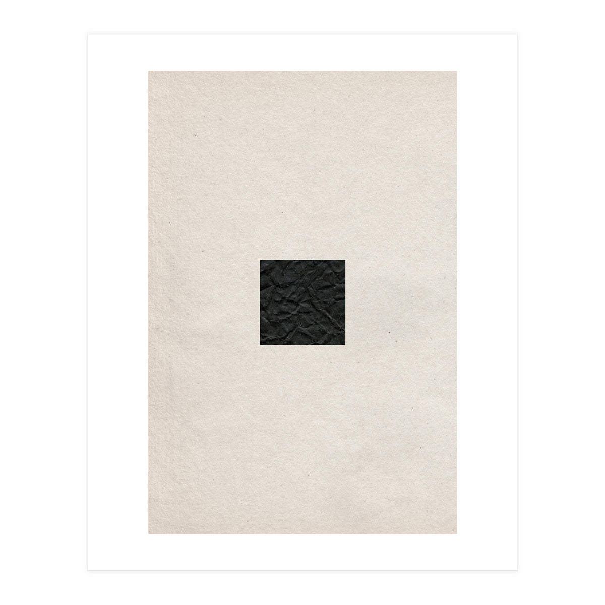 Minimal black square (Print Only)