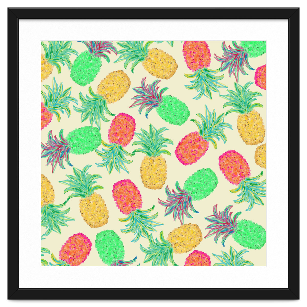 Pineapple Pandemonium Multicolo