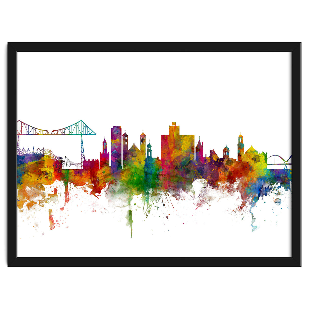 Middlesbrough England Skyline