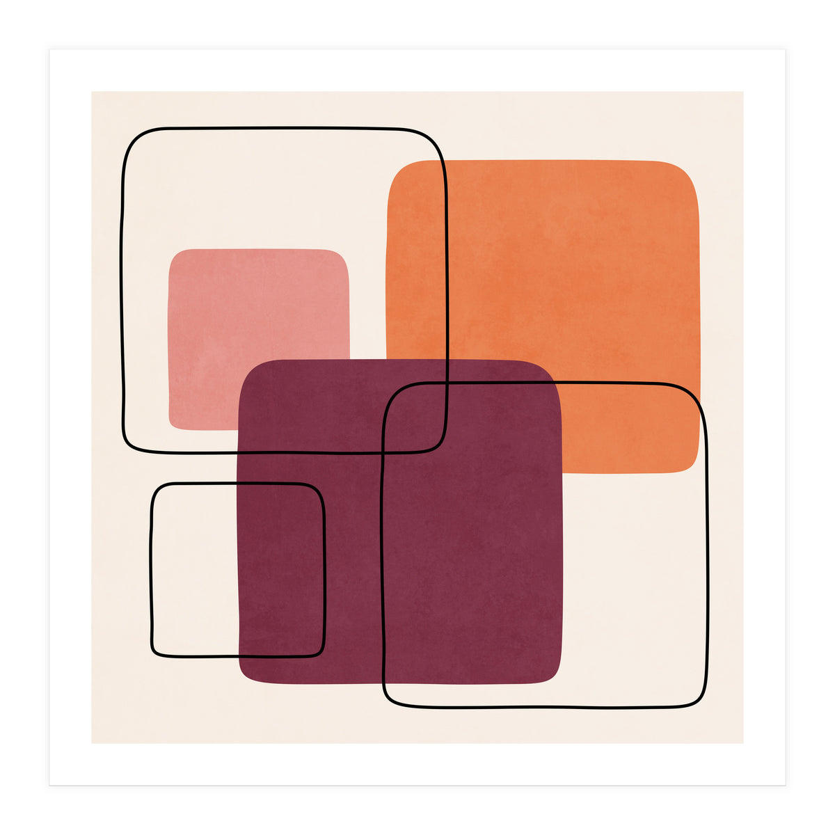 SQUARE SHAPES - RL01 (Print Only)