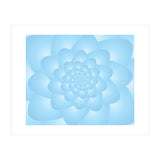 Pastel Colors Flower Pattern Set Blue (Print Only) thumbnail