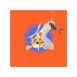 Koi Carp N Diver (Print Only) thumbnail