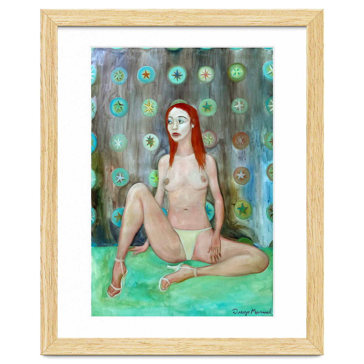 Retrato Con Estrellas