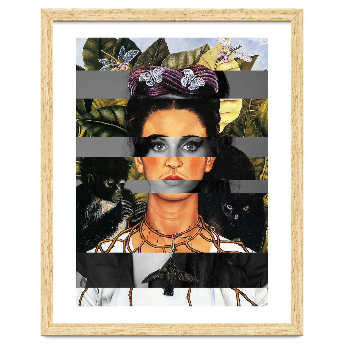 Frida's Self Portrait With Thorn Necklace & Amy Winehouse