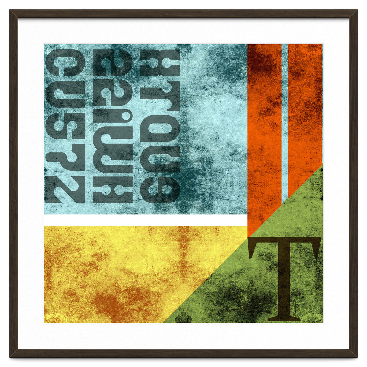 Abstract Industrial Rgby