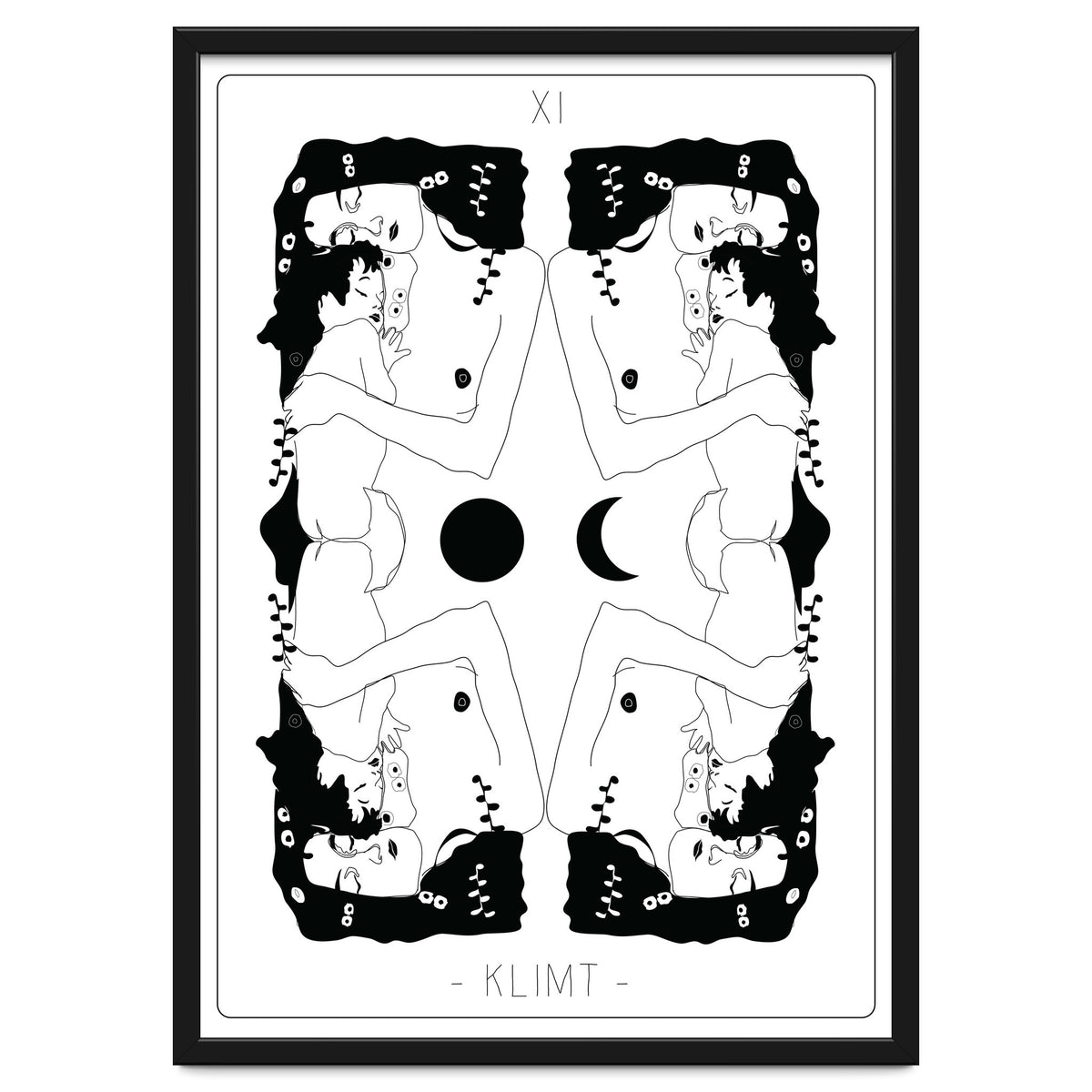 Klimt Tarot Card
