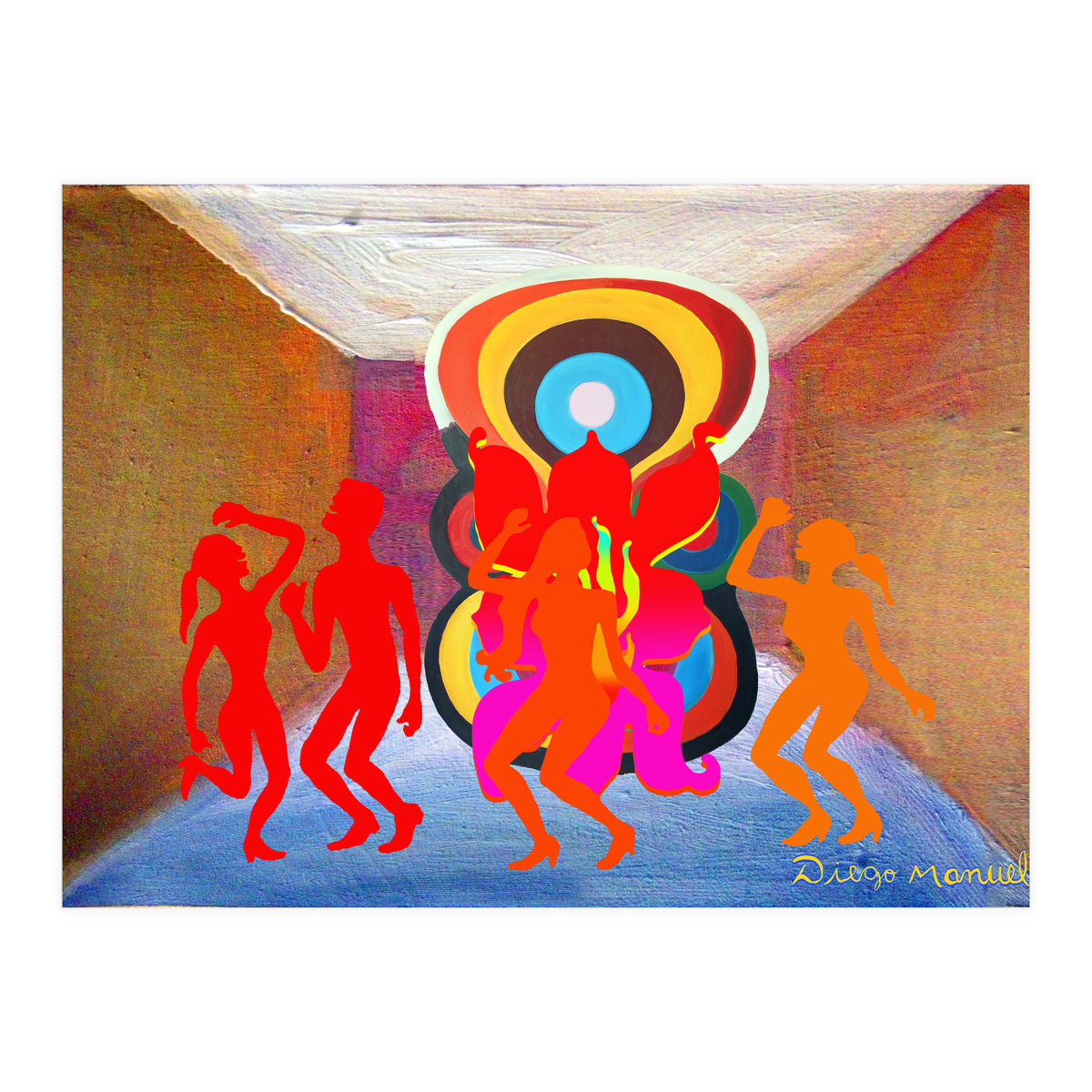 Pop Abstract Escena 2023 13 (Print Only)