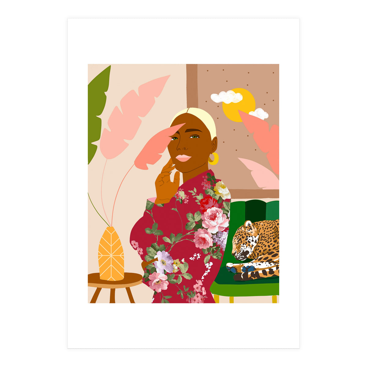 There's Peaceful. There's Wild. I'm Both At The Same Time (Print Only)