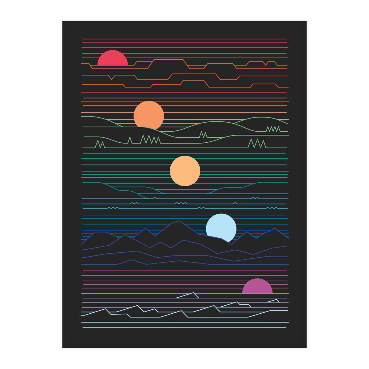 Many Lands Under One Sun (Print Only)