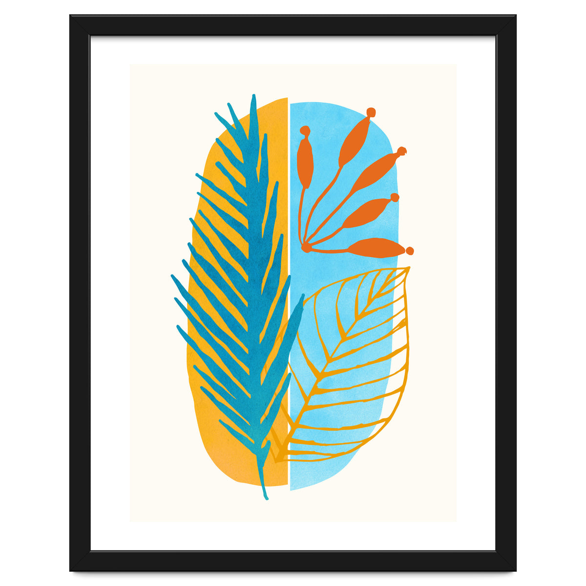 Beach Flora Abstract