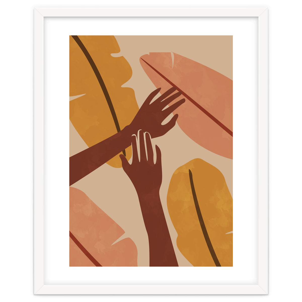 Banana Leaf Tropical Boho