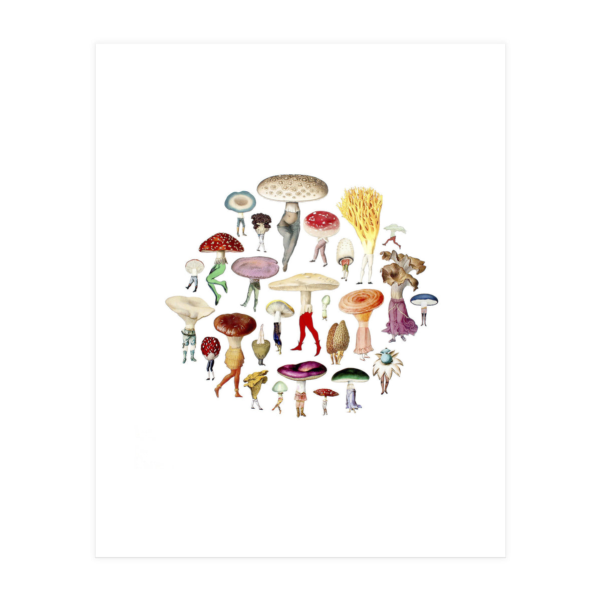 Mushroom Patch (Print Only)