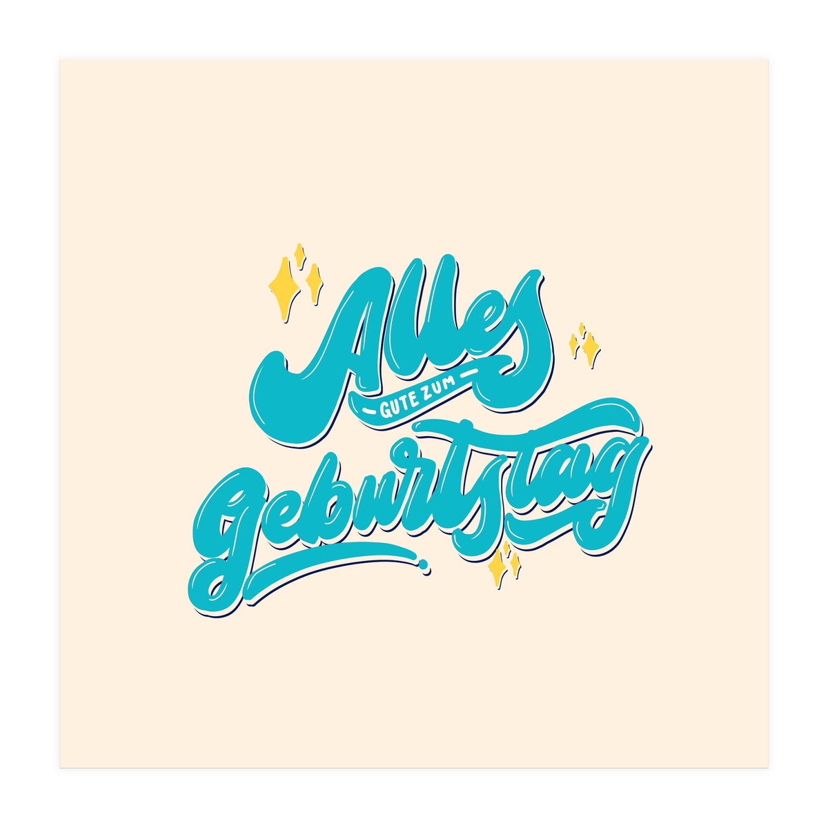 Alles Gute Zum Geburtstag (Print Only)