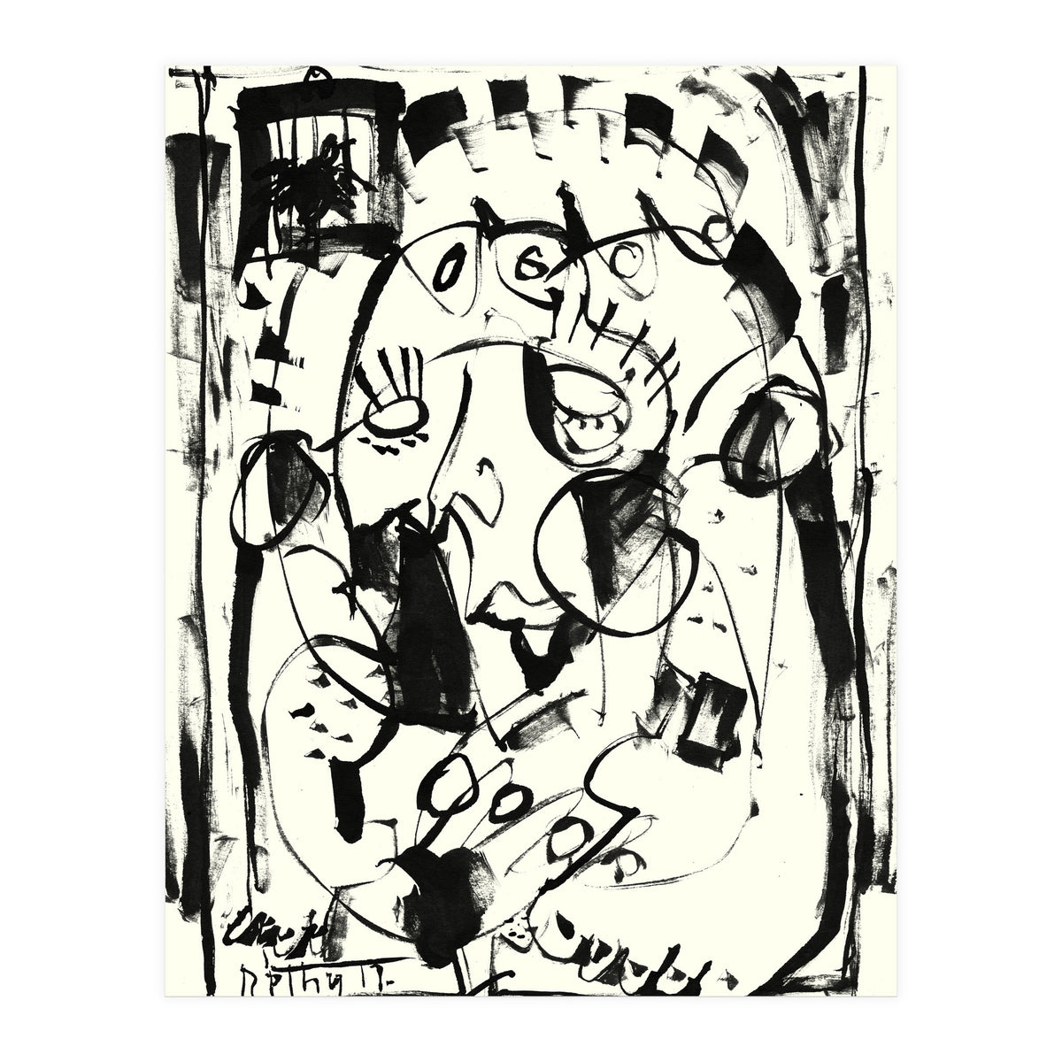 Caged Bird (Print Only)