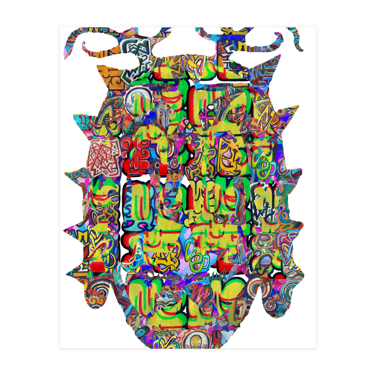 Graffiti Digital 1 (Print Only)