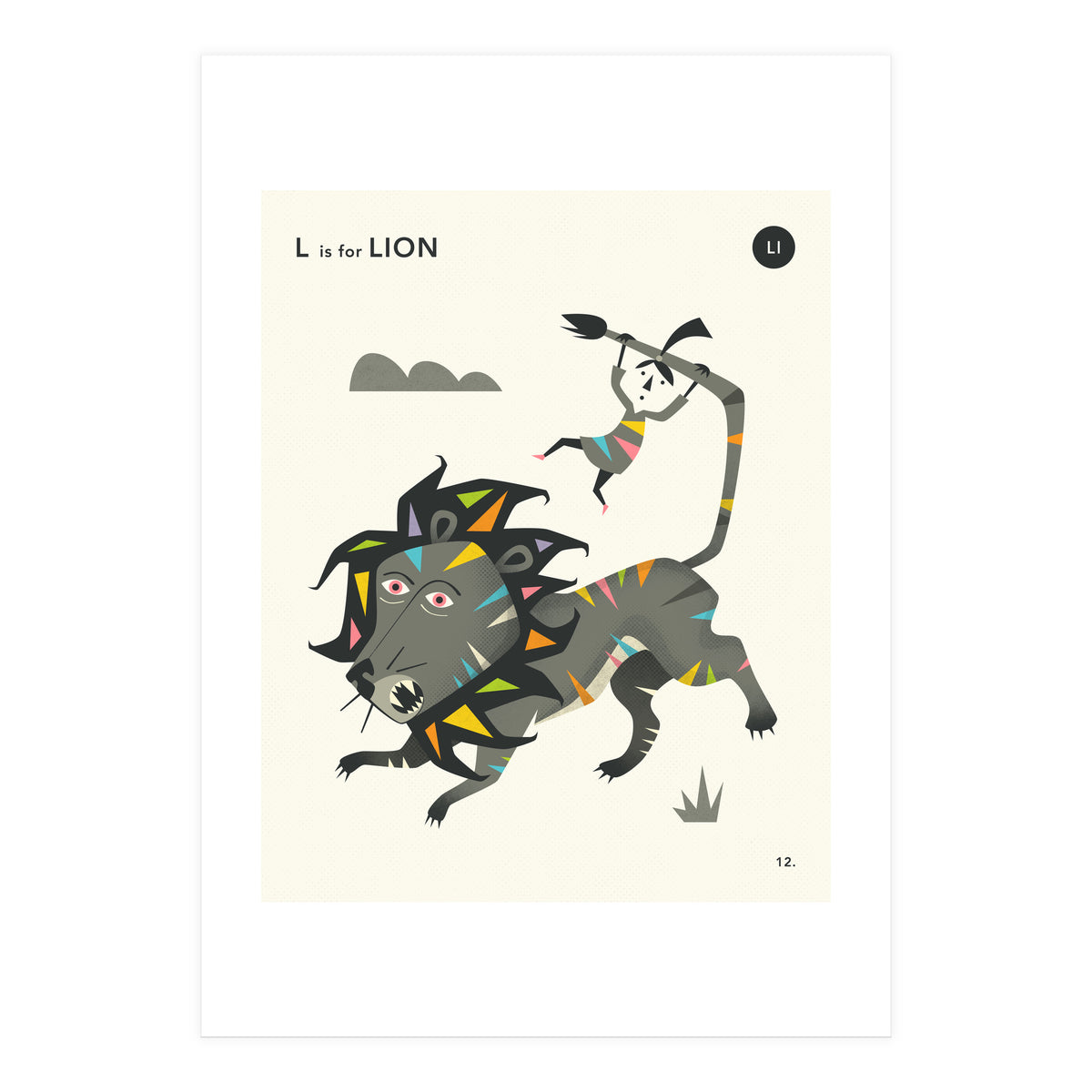 L is for LION (Print Only)