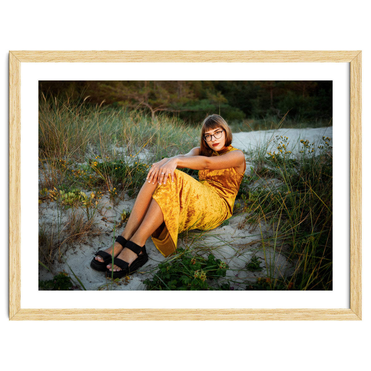 Golden Hour, Golden Dress