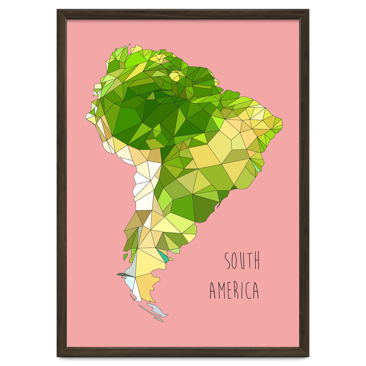 SOUTH AMERICA – Pink