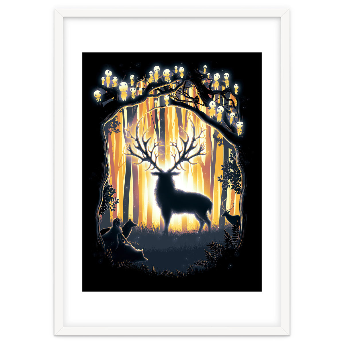 Deer God Please Save Our Forest