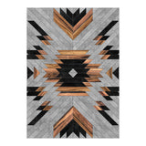 Urban Tribal Pattern No.6 - Aztec - Concrete and Wood (Print Only) thumbnail