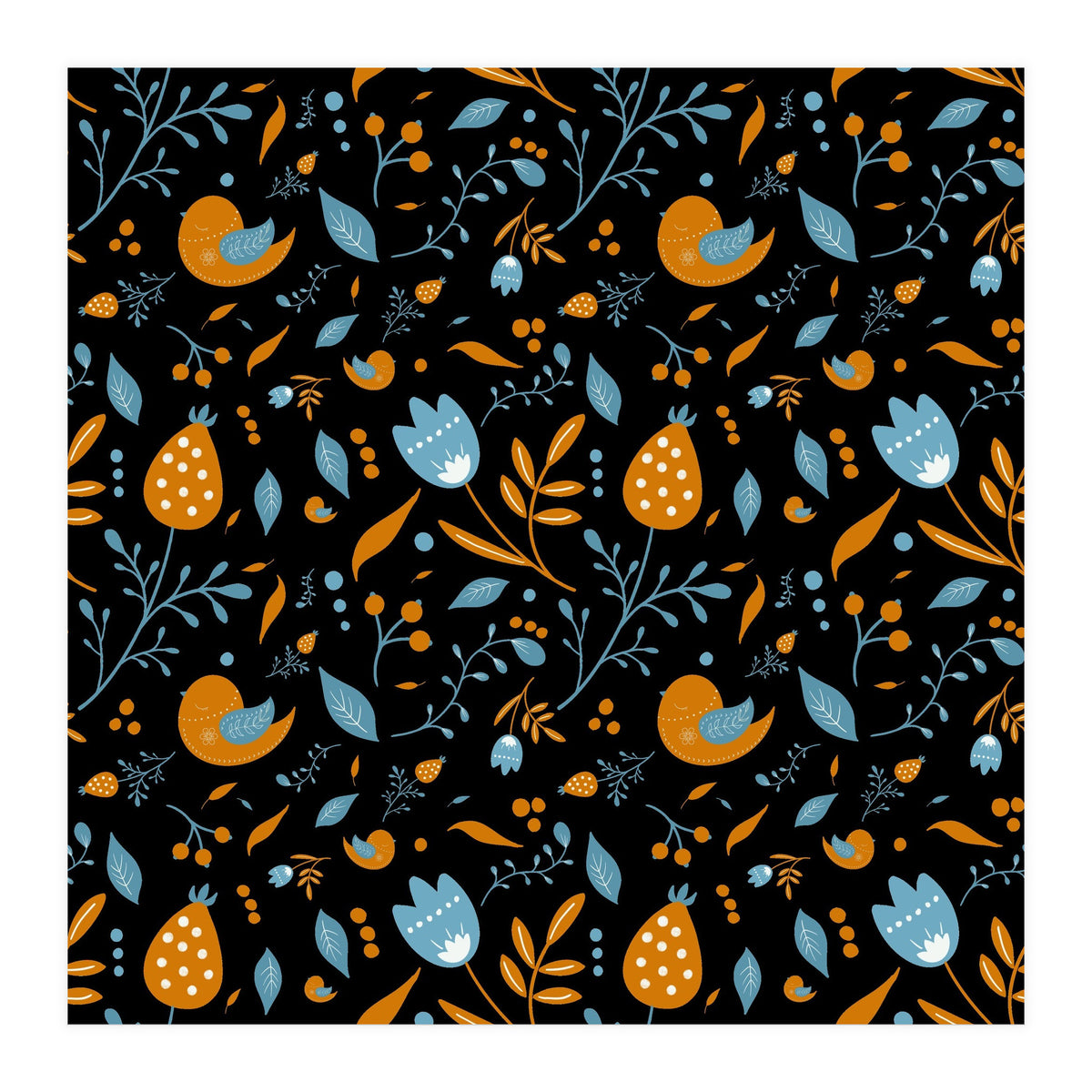 Midnight Summer Garden (Print Only)