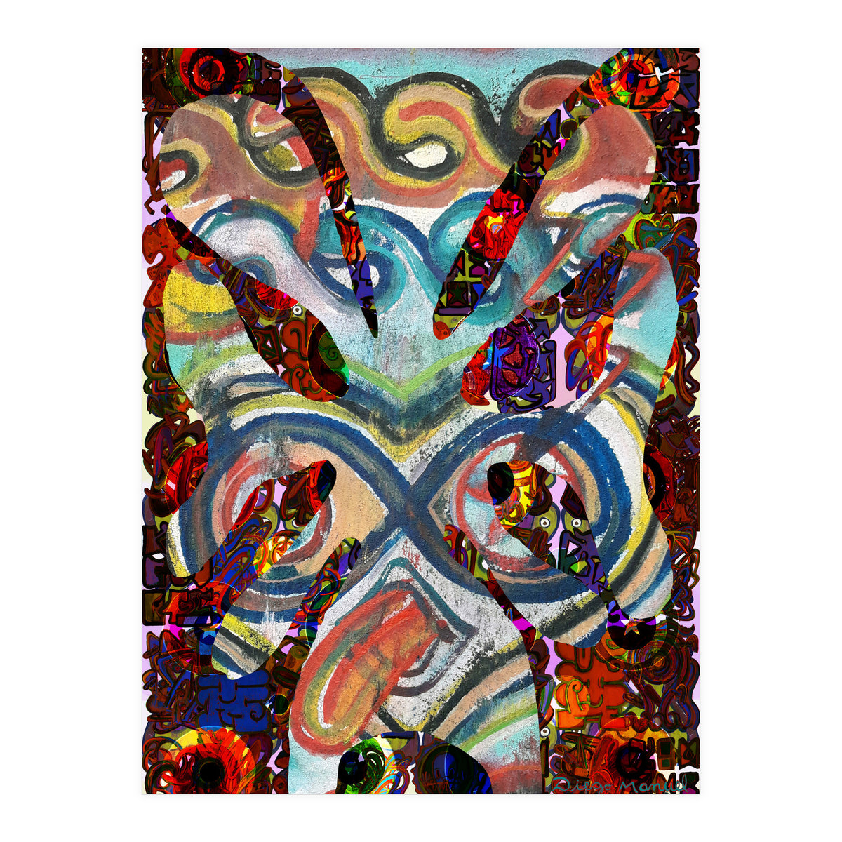 Pop Abstract 2023 Tapiz 28 (Print Only)