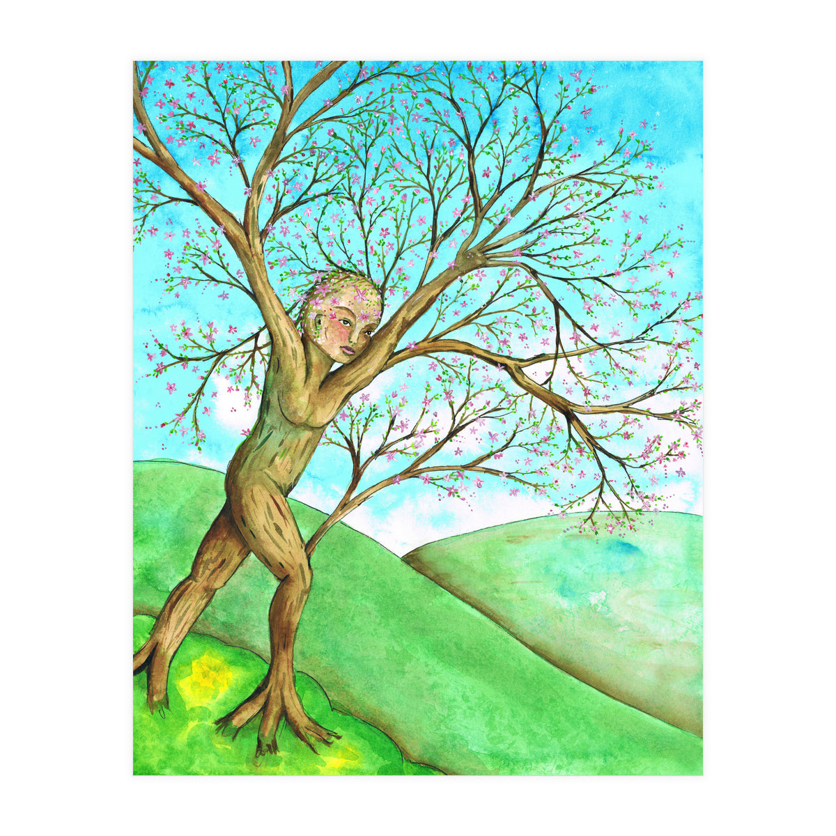 Spring dryad (Print Only)