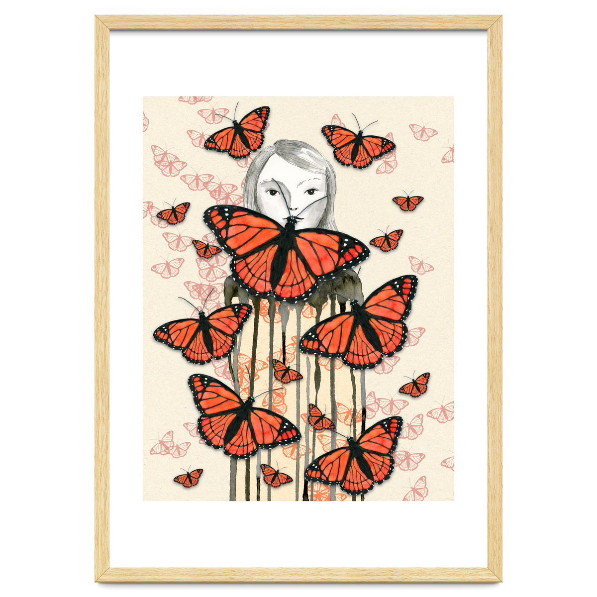 Surrounded by butterflies