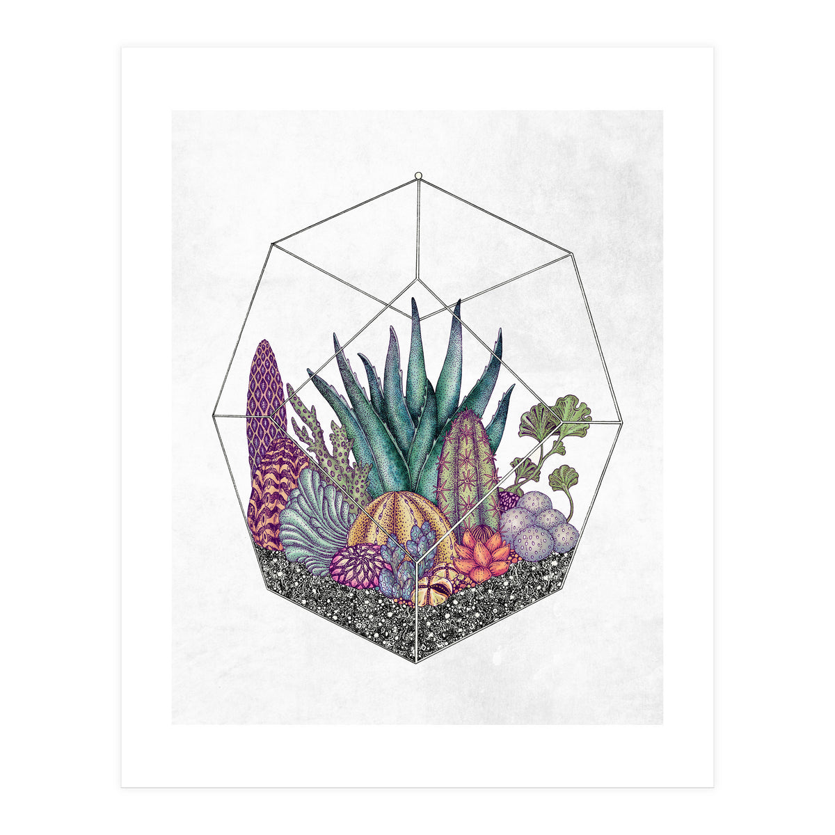 botanical geometria (Print Only)